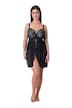 TruYou Babydoll, Mesh, Bügel, Softschalen mit Hahnentrittmuster