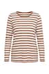 Langarmshirt, A-Linie, Ringeljersey