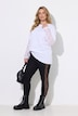 Legging, strakke pasvorm, kanten inzetstuk