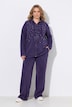 Sweatjacke, A-Linie, Glitzersternchen, Kapuze
