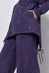 Sweatjacke, A-Linie, Glitzersternchen, Kapuze