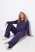 Sweatjacke, A-Linie, Glitzersternchen, Kapuze