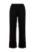 Jerseyhose, weites, gerades Bein, Struktur, Elastikbund