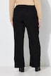 Jerseyhose, weites, gerades Bein, Struktur, Elastikbund