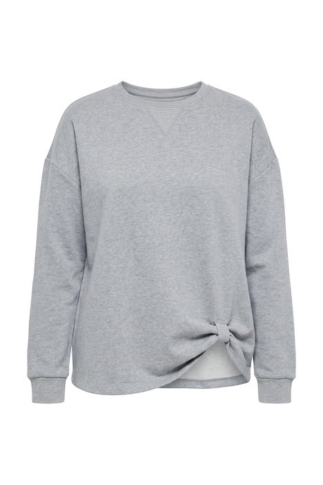 Sweatshirt, Boxy Fit, Knoten-Detail am Saum