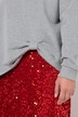 Sweatshirt, Boxy Fit, Knoten-Detail am Saum