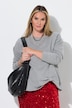 Sweatshirt, Boxy Fit, Knoten-Detail am Saum