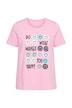 T-Shirt, Komfort Fit, Smileys, farbige Nähte