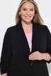 Long-Blazer, Komfort Fit, 3/4-Ärmel mit gerafftem Abschluss