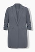 Long-Blazer, Komfort Fit, 3/4-Ärmel mit gerafftem Abschluss