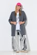 Long-Blazer, Komfort Fit, 3/4-Ärmel mit gerafftem Abschluss