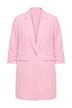 Long-Blazer, Komfort Fit, 3/4-Ärmel mit gerafftem Abschluss