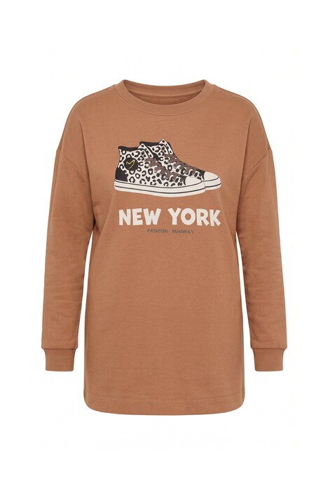Sweatshirt, Loose Fit, Leo-Sneaker