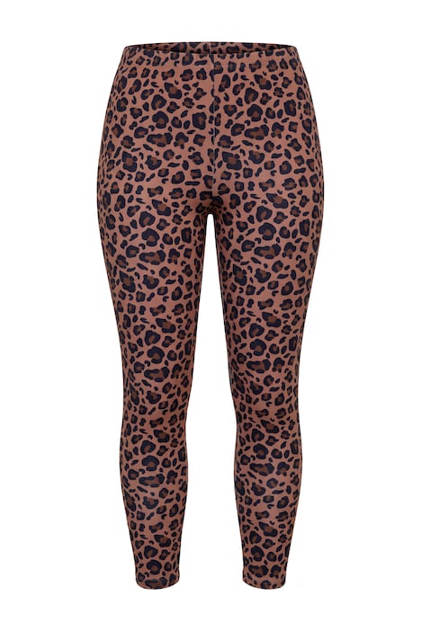 Legíny, přiléhavý střih, leopardí vzor
