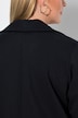 Biker-Sweatjacke, Komfort Fit, offene Form, Reverskragen