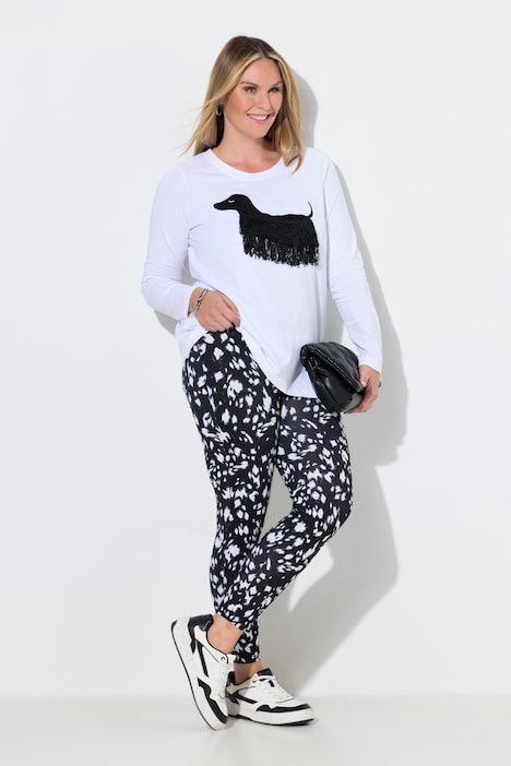 Leggings, Tight Fit, Muster