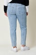 Boyfriend-Jeans, Boyfriend-Fit, Zierperlen, 5-Pocket