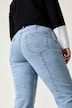 Boyfriend-Jeans, Boyfriend-Fit, Zierperlen, 5-Pocket