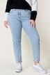 Boyfriend-Jeans, Boyfriend-Fit, Zierperlen, 5-Pocket