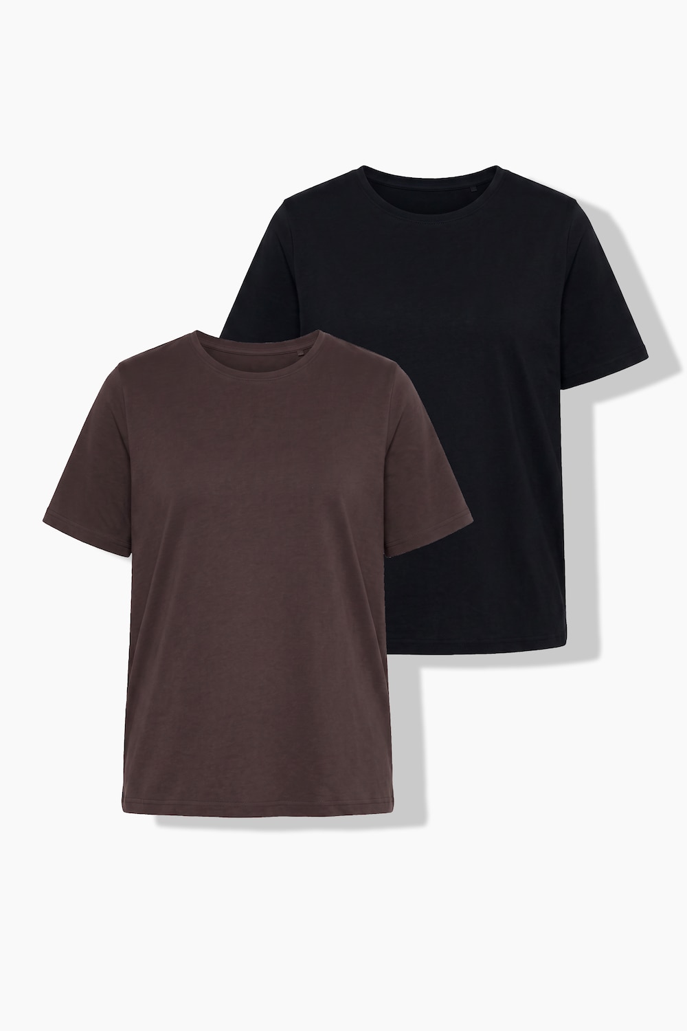 T-Shirts, 2er-Pack, Regular Fit, Halbarm