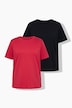 T-Shirts, 2er-Pack, Regular Fit, Halbarm