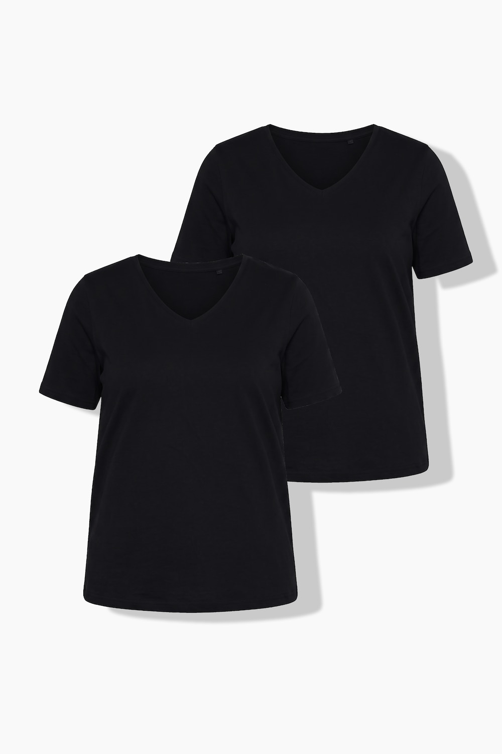 T-Shirts, 2er-Pack, Regular Fit, Halbarm