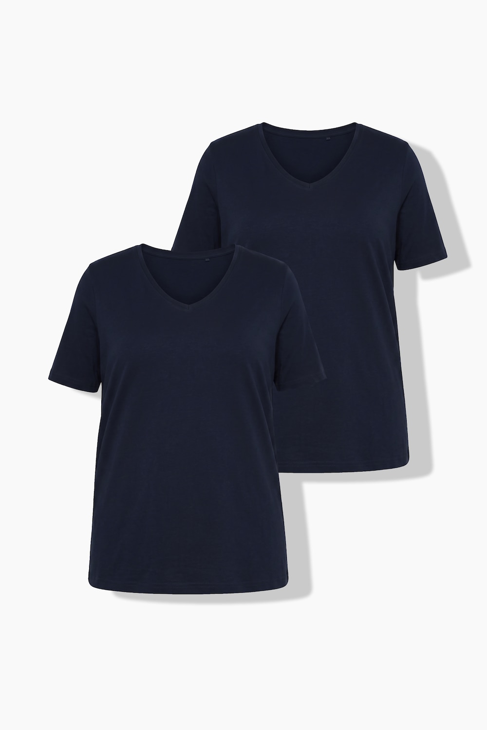 T-Shirts, 2er-Pack, Regular Fit, Halbarm