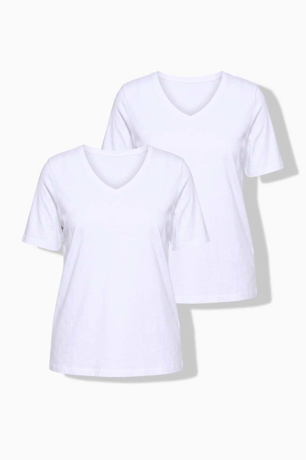 T-Shirts, 2er-Pack, Regular Fit, Halbarm