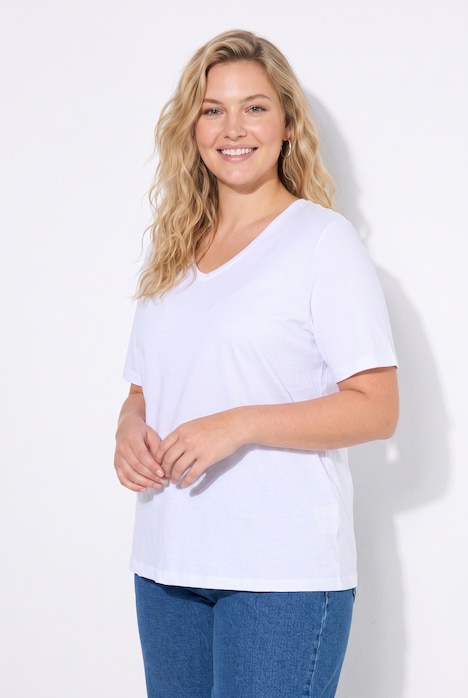 T-Shirts, 2er-Pack, Regular Fit, Halbarm