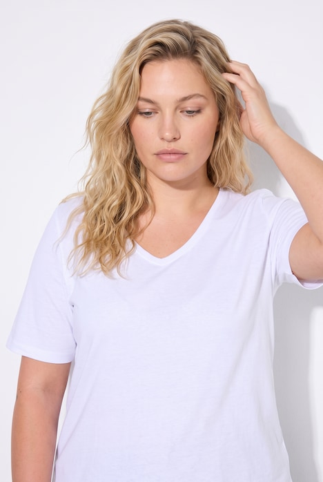 T-Shirts, 2er-Pack, Regular Fit, Halbarm