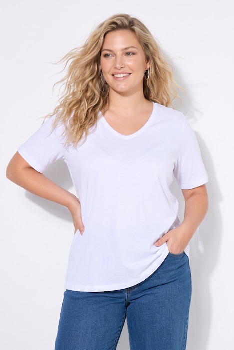 T-Shirts, 2er-Pack, Regular Fit, Halbarm
