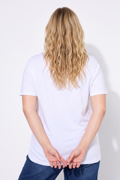 T-Shirt, Regular Fit, Halbarm