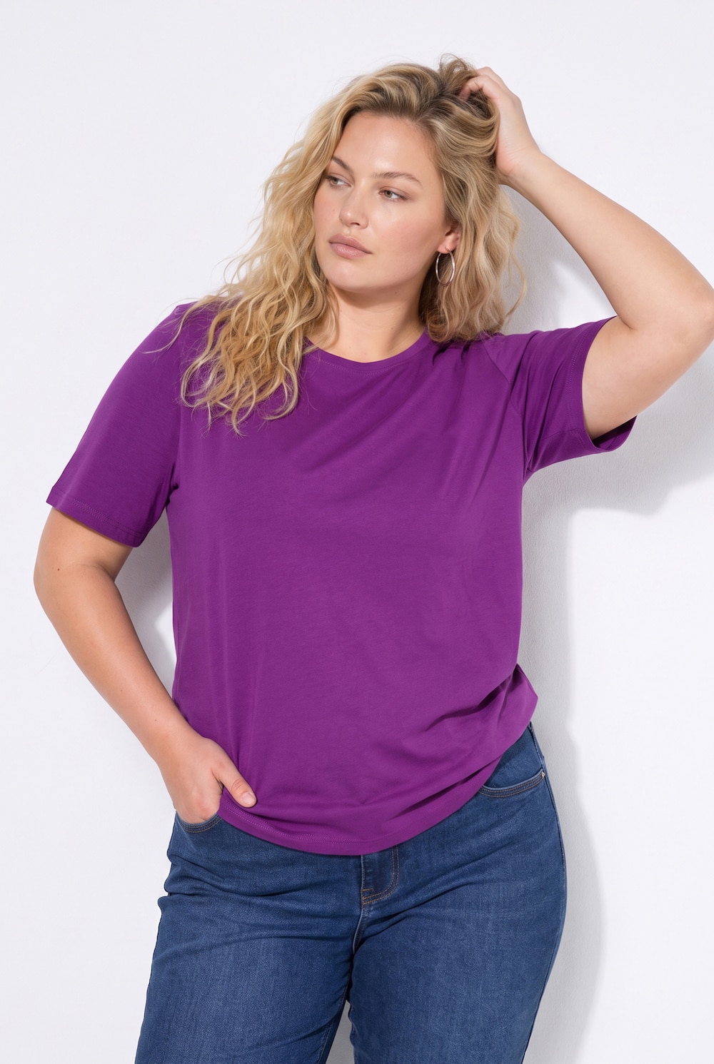 T-Shirt, Regular Fit, Halbarm
