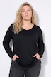 Longsleeve, T-shirts, set van 2, V-hals, lange mouwen
