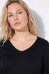 Longsleeve, T-shirts, set van 2, V-hals, lange mouwen