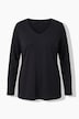 Longsleeve, T-shirts, set van 2, V-hals, lange mouwen