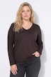 Longsleeve, T-shirts, set van 2, V-hals, lange mouwen