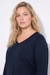 Longsleeve, T-shirts, set van 2, V-hals, lange mouwen