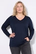 Longsleeve, T-shirts, set van 2, V-hals, lange mouwen