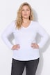 Longsleeve, T-shirts, set van 2, V-hals, lange mouwen