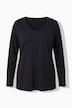 Longsleeve, T-shirts, set van 2, V-hals, lange mouwen