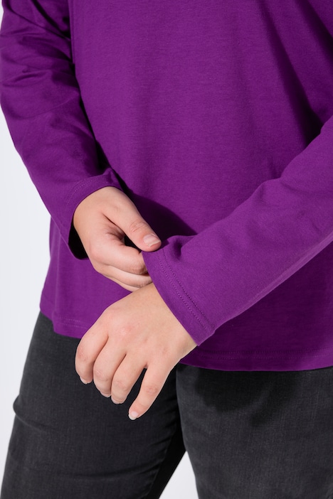 Longsleeve, T-shirts, set van 2, V-hals, lange mouwen