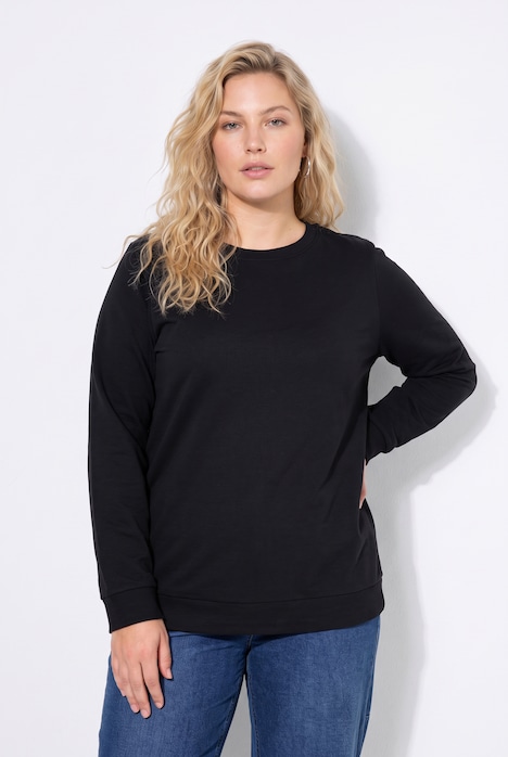 Sweatshirt, Rundhalsausschnitt, Langarm