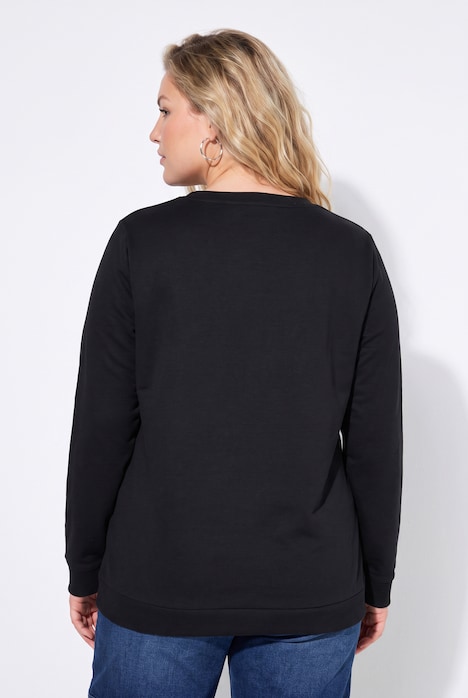Sweatshirt, Rundhalsausschnitt, Langarm