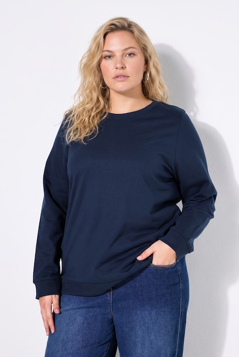 Sweatshirt, Rundhalsausschnitt, Langarm