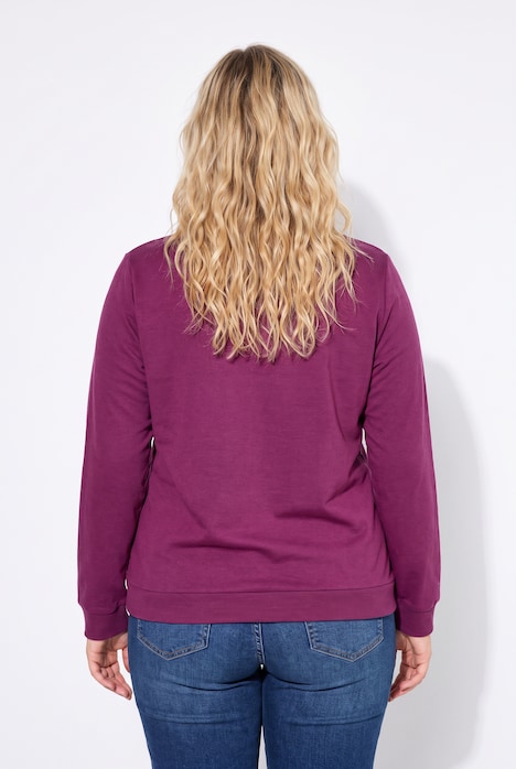 Sweatshirt, Rundhalsausschnitt, Langarm