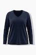 Longsleeve. T-shirt, regular fit, V-hals, lange mouwen