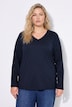 T-shirt manches longues. T-shirt, coupe classique, décolleté en V, manches longues