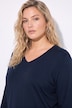T-shirt manches longues. T-shirt, coupe classique, décolleté en V, manches longues