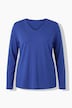 Longsleeve. T-shirt, regular fit, V-hals, lange mouwen